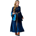 2025 New Halloween Medieval Palace Dress Children's Princess Dress Cosplay Stage Performance Costume