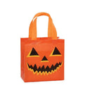 Shopping Trick Or Treat Halloweens Candy Bag Pumpkin Loot Bag Non-Woven Treat Bags Ghost Bat Cat Kids Gifts Bag Children