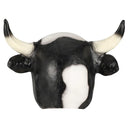 Halloween Cute New Balck White Cow Mask Funny Animal Masksx Cartoon Party Dress Up Costume Zoo Jungle Masks Cosplay Decoration