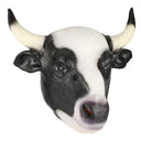 Halloween Cute New Balck White Cow Mask Funny Animal Masksx Cartoon Party Dress Up Costume Zoo Jungle Masks Cosplay Decoration