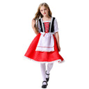 European and American Halloween Little Red Riding Hood costume female fairy tale Christmas Masquerade cos children's performance clothing