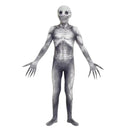 Halloween clothes spoof skeleton jumpsuit cosplay skeleton horror toy game parent party costume