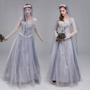 Foreign trade Europe and the United States Amazon Halloween cos clothes ladies ghost bride dress cosplay costumes suit