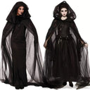 2024 Halloween Costumes Ghost Bride Witch Vampire Cosplay Performance Game Costumes Horror Performance Costumes