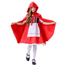 European and American Halloween Little Red Riding Hood costume female fairy tale Christmas Masquerade cos children's performance clothing