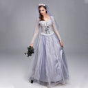 Foreign trade Europe and the United States Amazon Halloween cos clothes ladies ghost bride dress cosplay costumes suit