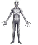 Halloween clothes spoof skeleton jumpsuit cosplay skeleton horror toy game parent party costume