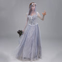 Foreign trade Europe and the United States Amazon Halloween cos clothes ladies ghost bride dress cosplay costumes suit