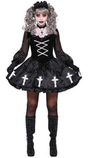 Halloween Vampire Dress Female Adult Vampire Sexy cos Horror Ghost Bride Witch Masquerade Dress