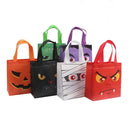 Shopping Trick Or Treat Halloweens Candy Bag Pumpkin Loot Bag Non-Woven Treat Bags Ghost Bat Cat Kids Gifts Bag Children