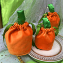 Halloween Pumpkin Candy Bag Bat Candy Bag 2026 Bat Ears Trick or Treat Candy Packing Bags Gift Bags Party Decoration