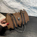 Halloween Bat Design Crossbody Bag Women's Fashion Unique Style Vintage Single Shoulder Bag Polyester Lining