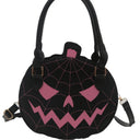 Halloween Pumpkin Crossbody Bag Women Shoulder Handbag Cute Cartoon Lantern Pouch Portable Party Cosplay Gift Purse