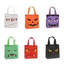 Shopping Trick Or Treat Halloweens Candy Bag Pumpkin Loot Bag Non-Woven Treat Bags Ghost Bat Cat Kids Gifts Bag Children