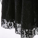 Halloween Dress For Girls Evil Witch Cosplay Costumes Children Lace Ruffles Floor Length Outfits Kids Carnival Festival Frocks
