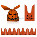 R53F Halloween Candy Bags Pumpkin Bat Biscuit Gift Bag Halloween Party Decoration Supplies