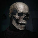 Halloween Mask Latex Scary Horror Decoration Full Head Skull Mask Helmet Cosplay Jaw Masque Gifts Party Costume Pro Mask