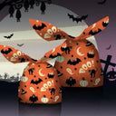 R53F Halloween Candy Bags Pumpkin Bat Biscuit Gift Bag Halloween Party Decoration Supplies